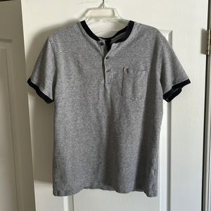 Gray H&M short-sleeve shirt (XL)